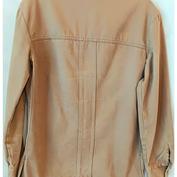 Vintage Mr. Leggs Western Style Tan Soft Brushed Cotton Jacket Size Small - Picture 3 of 8